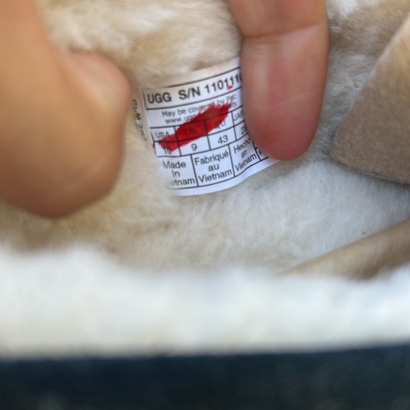 UGG Mens Slippers Ascot Black Size 10 & 11 Nwt - Picture 7 of 10